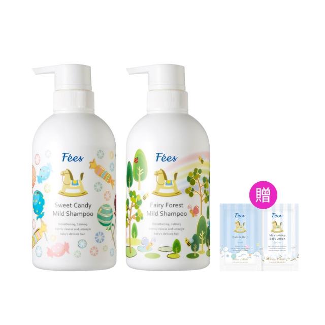 【Fees 法緻】兒童洗髮精2入組(童話森林/蜜糖寶貝)450ml(4歲以上)