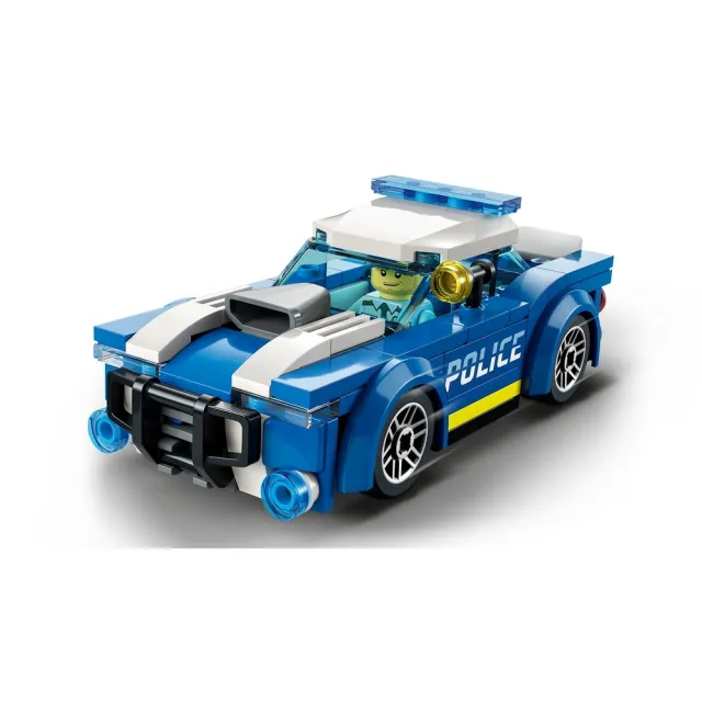 【LEGO 樂高】城市系列 60312 城市警車(玩具車 兒童積木 益智 角色扮演 互動游戲 STEM 禮物 送禮推薦)