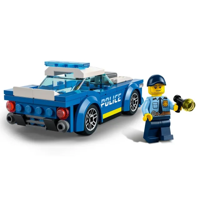【LEGO 樂高】城市系列 60312 城市警車(玩具車 兒童積木 益智 角色扮演 互動游戲 STEM 禮物 送禮推薦)