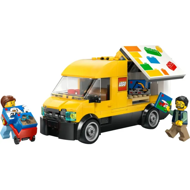 【LEGO 樂高】城市系列 60500 樂高貨車(玩具車 角色扮演 STEM 兒童積木 工程車 模型 家家酒 禮物 6歲)