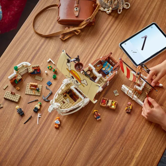 【LEGO 樂高】航海王系列 75639 前進梅利號海賊船(ONE PIECE 海賊王 魯夫 居家擺飾 玩具積木 禮物 公仔)