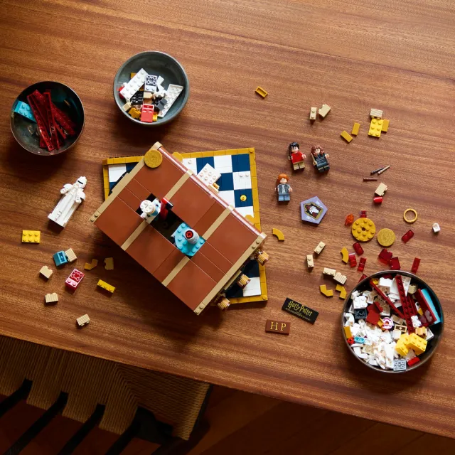 【LEGO 樂高】哈利波特系列 76466 魔法石－典藏版(Harry Potter 嘿美 玩偶 模型 收藏品 玩具積木 禮物)