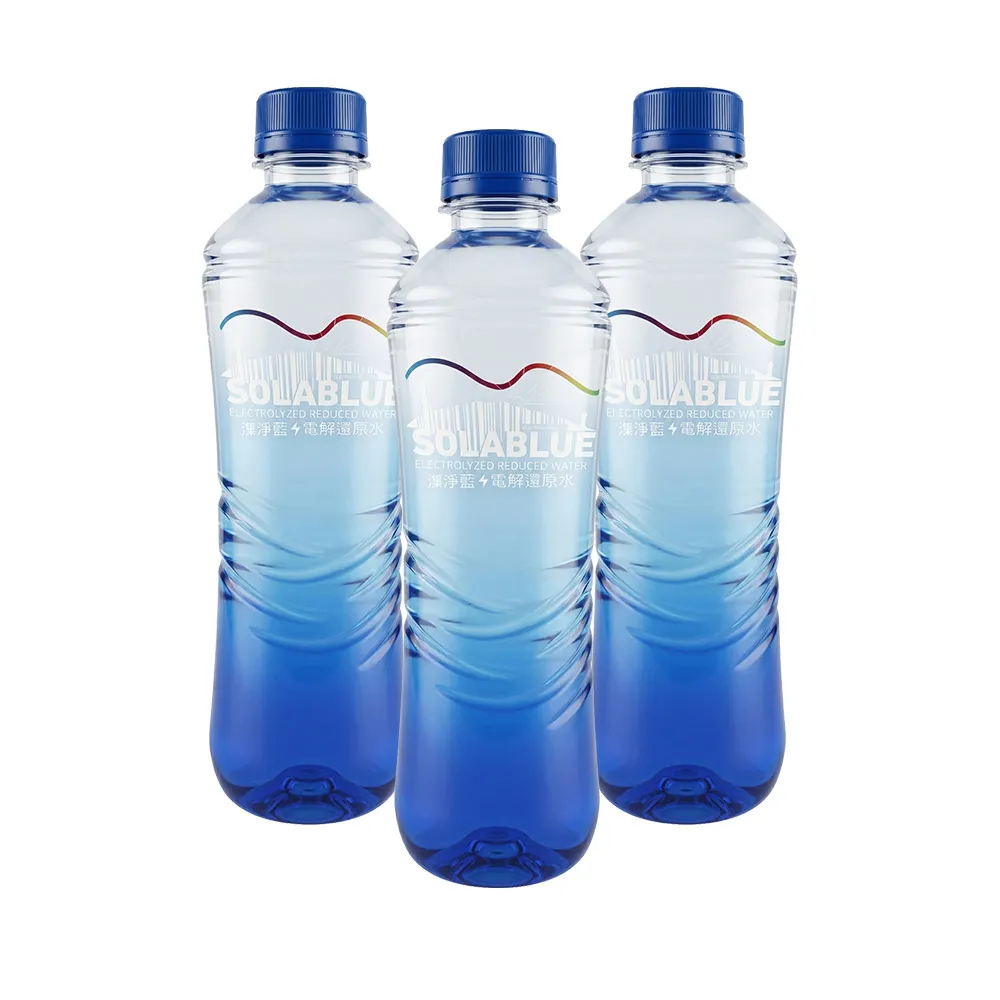 【SOLABLUE 潗淨藍】PH8.5 電解還原鹼性水 400mlx3箱(共72入 天然微礦 鹼性水 礦泉水 官方直營)