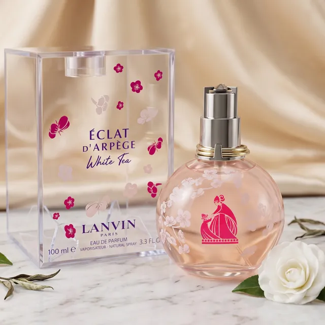 【LANVIN 浪凡】光韻白茶淡香精 100ml(ECLAT D ARPEGE White Tea 香水 專櫃公司貨)