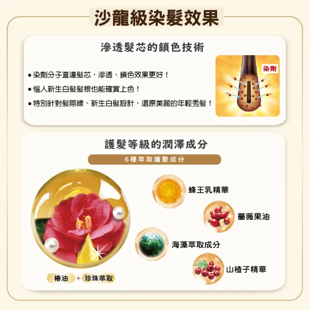 【DARIYA】沙龍級白髮專用快速染髮霜(任選2盒+AliSHA染前頭皮專用隔離油)