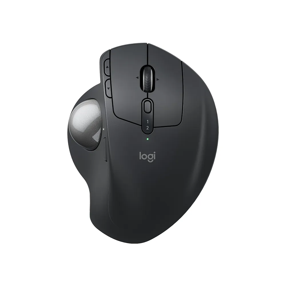 【Logitech 羅技】MX Ergo S 無線軌跡球(石墨黑)