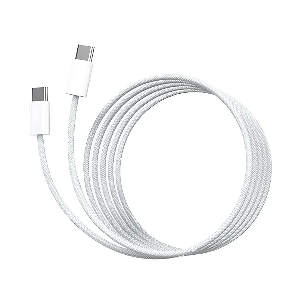 【ZA 喆安】Type-C to Type-C編織充電線1m(適用蘋果iPhone17/16/MacBook/iPad手機快充線)