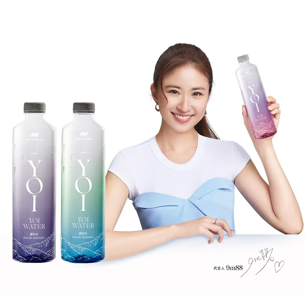 【NAYAQUA 耐雅格生技】YOI WATER 鹼性水 600mlx3箱(共72入；官方直營)