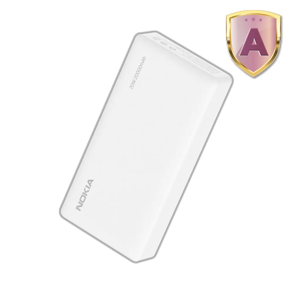 【NOKIA】P6203-2 PD20000mAh 20W 3孔輸出 雙向快充行動電源(37Wh/具Wh標示)