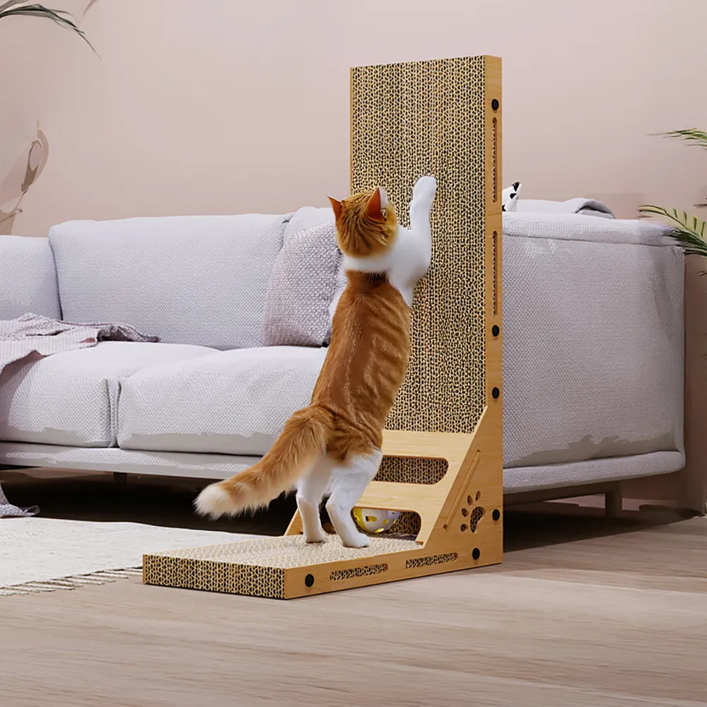 【Yes Sir! Furbaby 毛祖宗】L型立式貓抓板