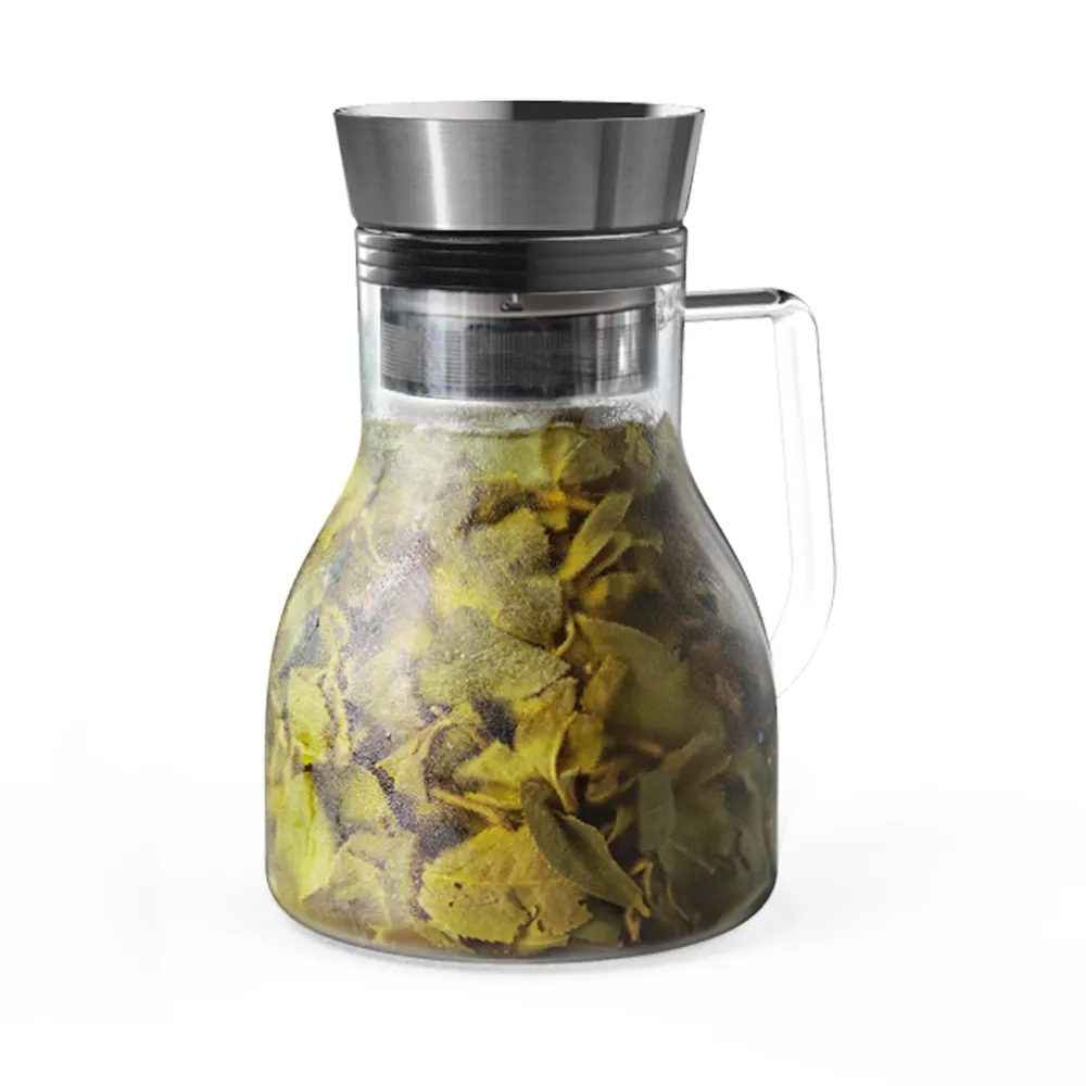 【Driver】甘丹茶壺-1000ml(專利設計 茶具 泡茶壺 熱茶壺 沏茶壺 冷泡茶 耐熱玻璃壺)