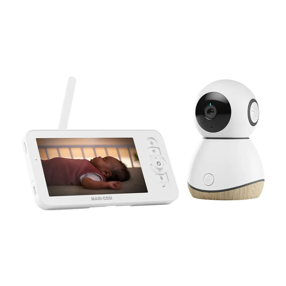【MAXI-COSI】SeePro 智慧型寶寶攝影機│嬰兒監視器 附子母屏(人體追蹤/寶寶監控/哭聲翻譯)