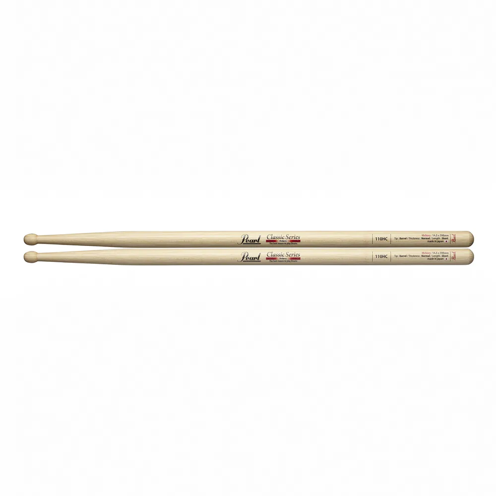 【Pearl】110HC 山胡桃木鼓棒 日本製(原廠公司貨 商品保固有保障)