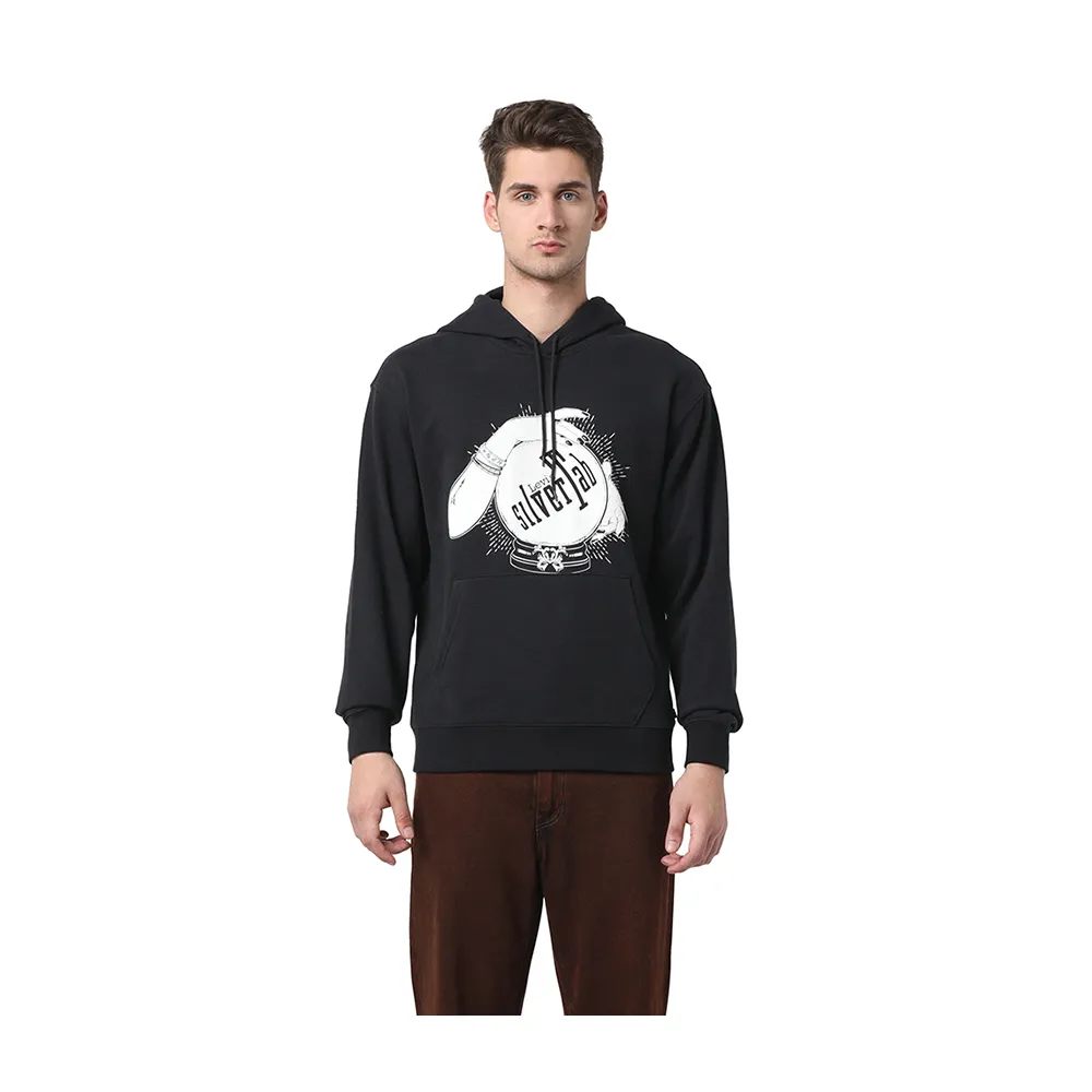 【LEVIS】SILVERTAB銀標系列 男款舒適版長袖帽Tee 熱賣單品 38479-0342