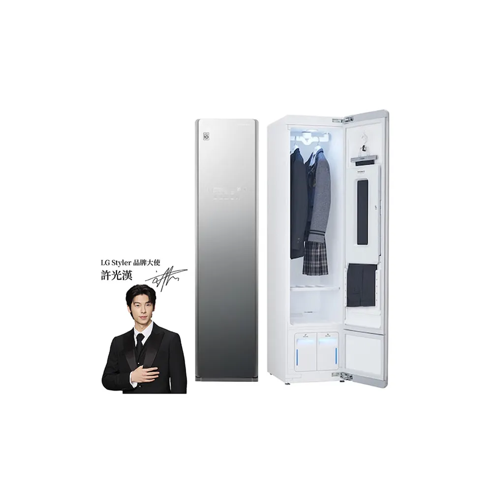 【LG 樂金】家電快配WiFi Styler 蒸氣電子衣櫥-奢華鏡面款(E523MR)