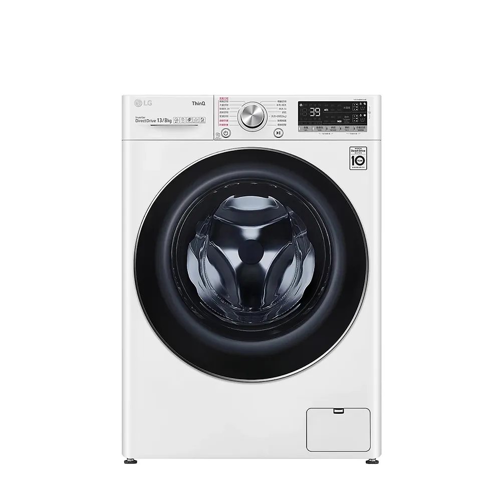 【LG 樂金】家電快配13+2公斤TWINWash◆WiFi蒸洗脫烘變頻滾筒洗衣機+蒸洗脫迷你洗◆白WD-S13VDW+WT-SD201AH