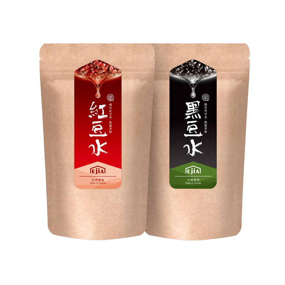 【纖Q-週期購】紅豆水x1袋+黑豆水x1袋(2gx30入/袋)