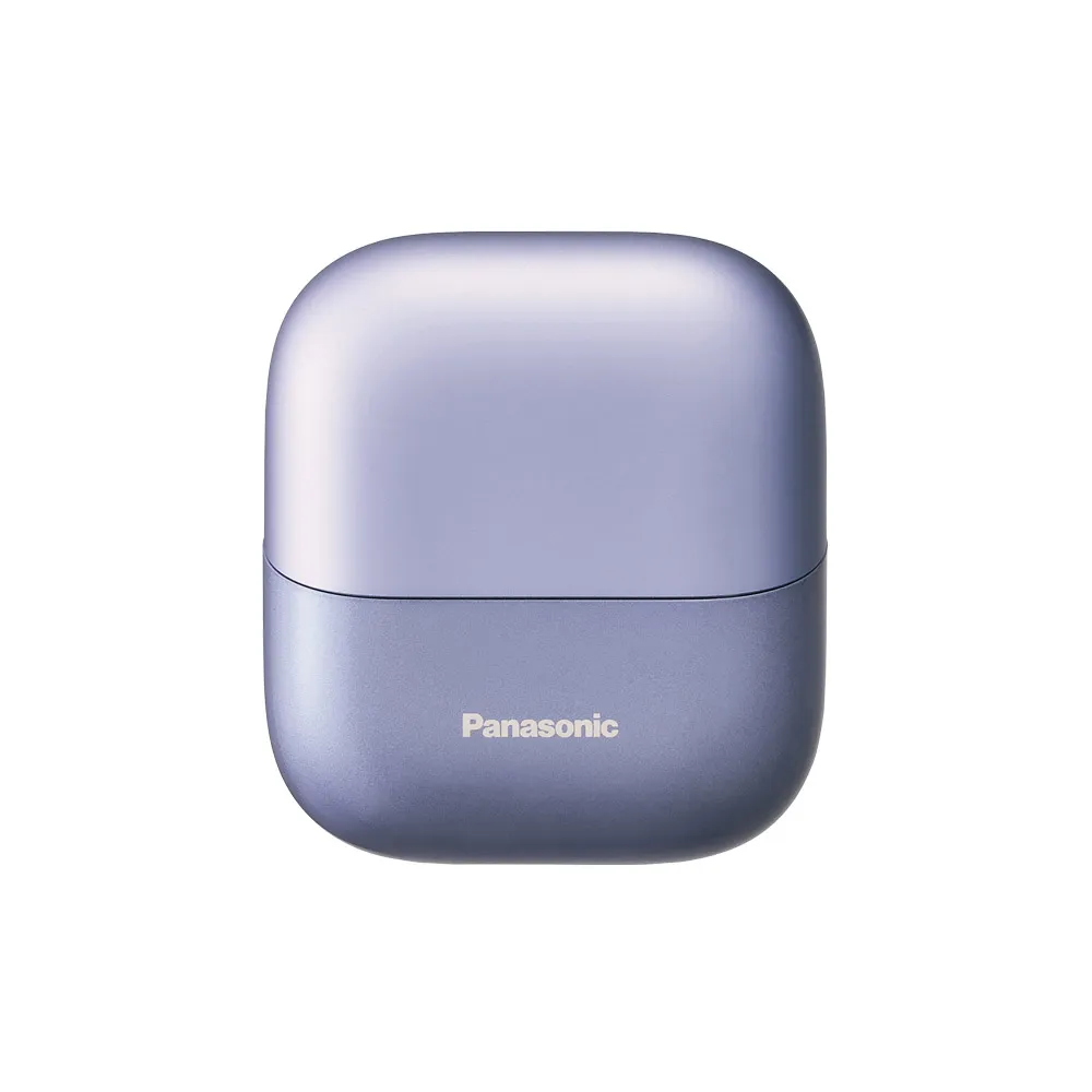 【Panasonic 國際牌】掌上型三枚刃觸控電鬍刀 小精靈-炫光紫(ES-CM3A)