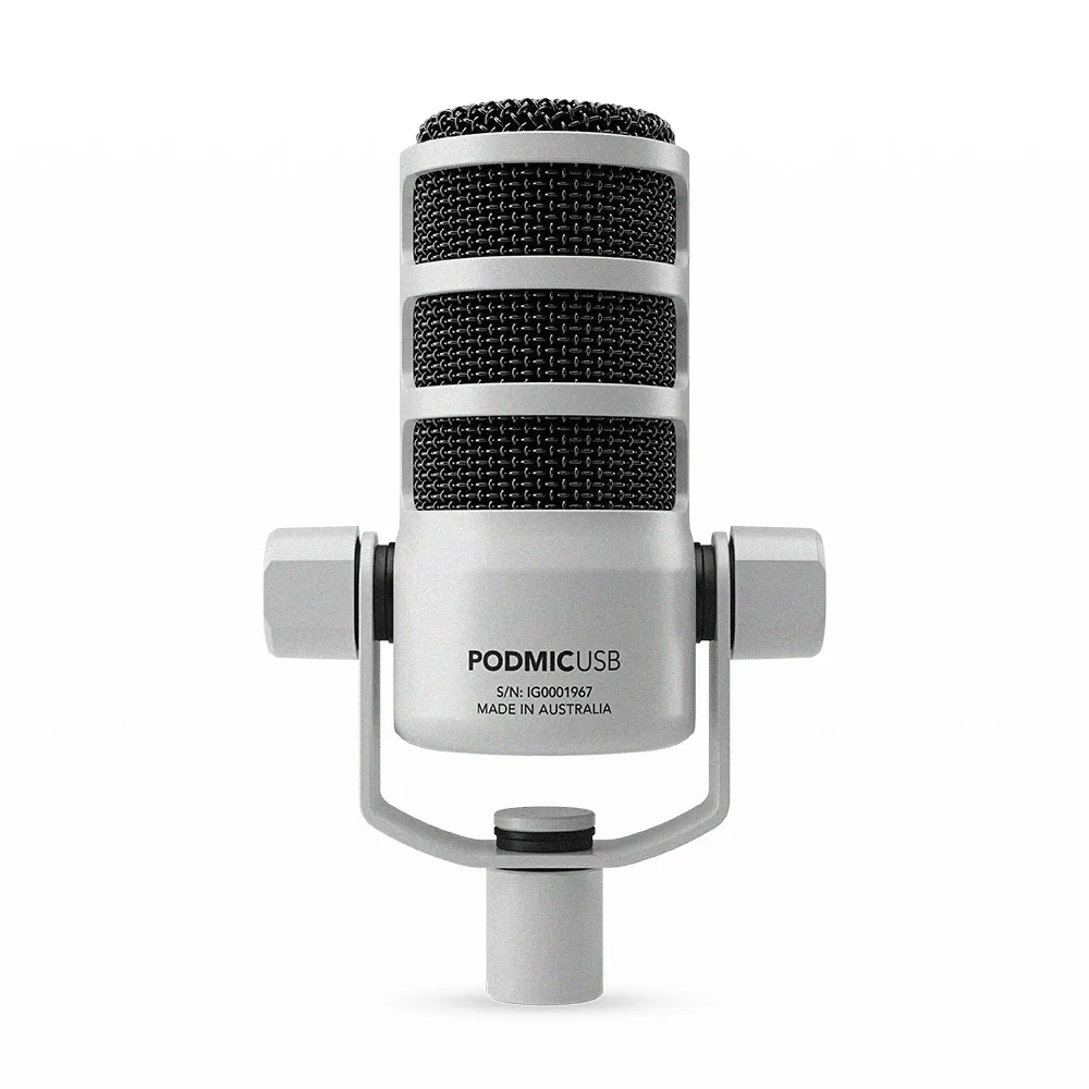 【RODE】Podmic USB 動圈式麥克風 白色(公司貨)