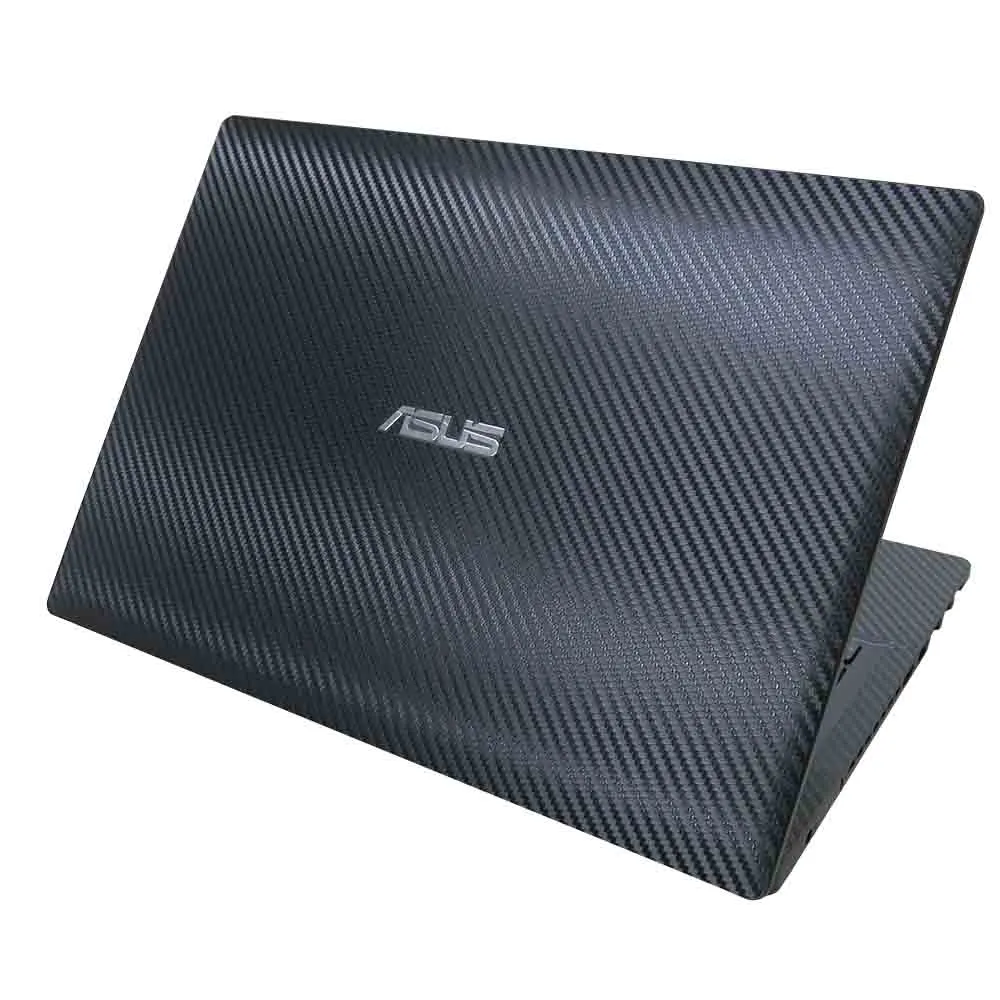 【Ezstick】ASUS P2430 P2438 黑色立體紋機身貼(含上蓋貼、鍵盤週圍貼)