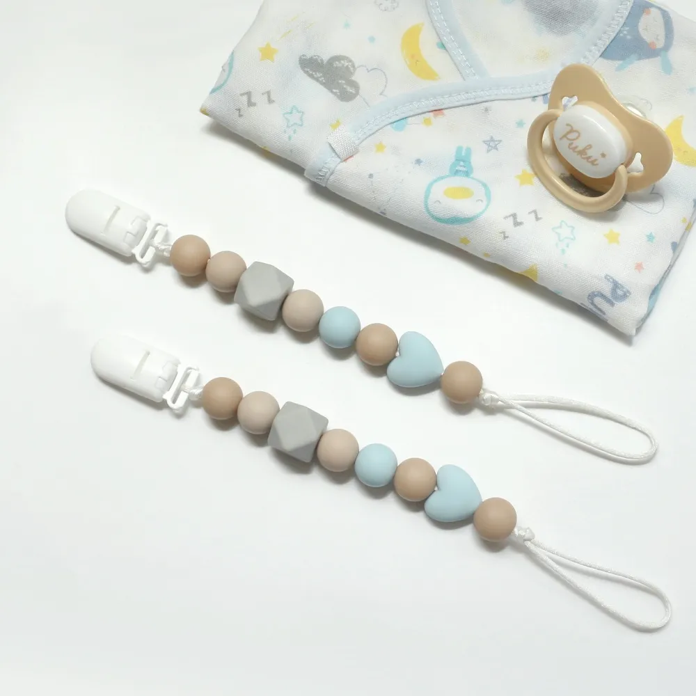 【PUKU 藍色企鵝】Baby GaGa糖果安撫防掉鍊(奶嘴鍊/玩具鍊)