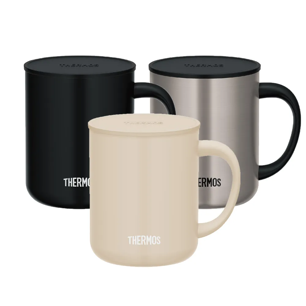 【THERMOS 膳魔師】不鏽鋼真空保溫杯450ml(JDG-452C)