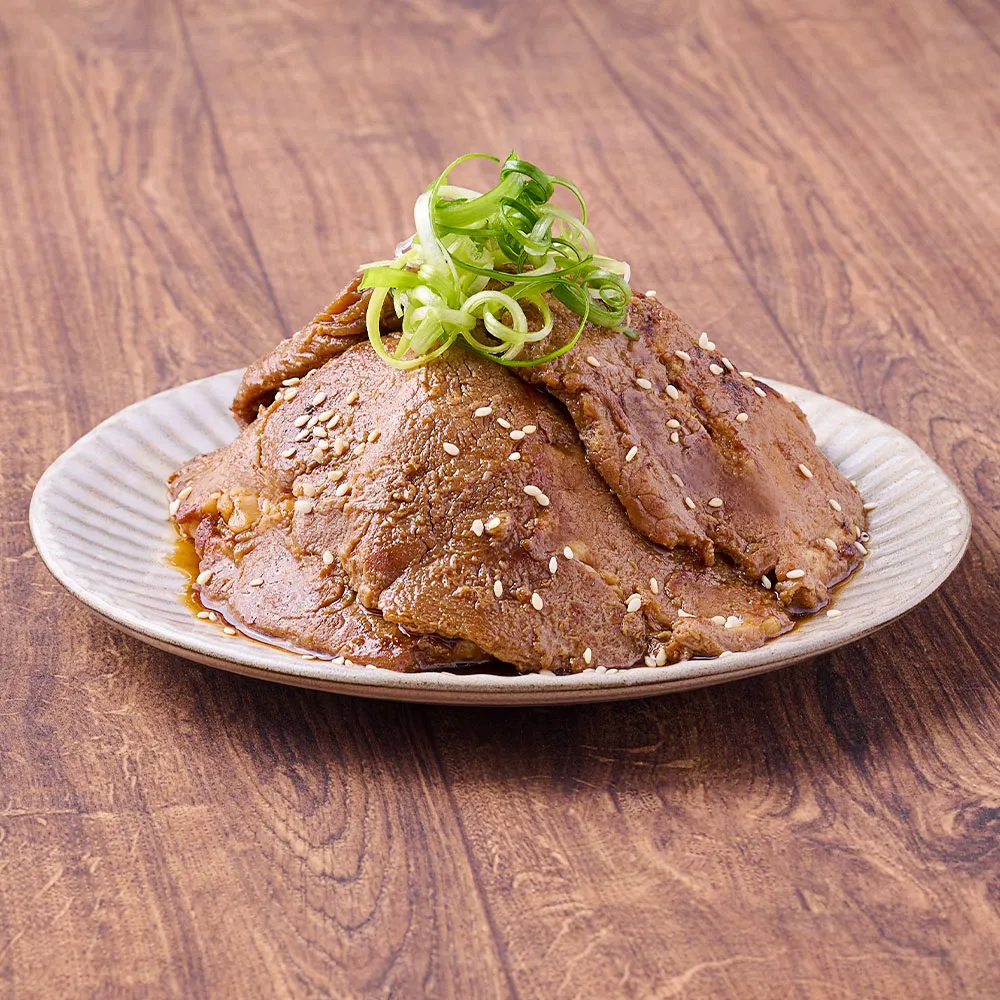 【享吃肉肉】日式梅花里肌燒肉片9包(300g/包 中秋烤肉/燒烤/早餐肉)