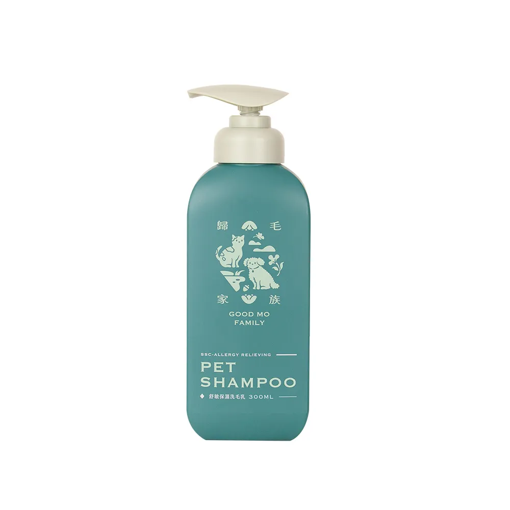 【GOODMO 歸毛家族】寵物沐浴養護 舒敏保濕洗毛乳 洋甘菊/蘆薈成分 300ml(洗毛精/狗貓洗毛精/狗貓沐浴乳)