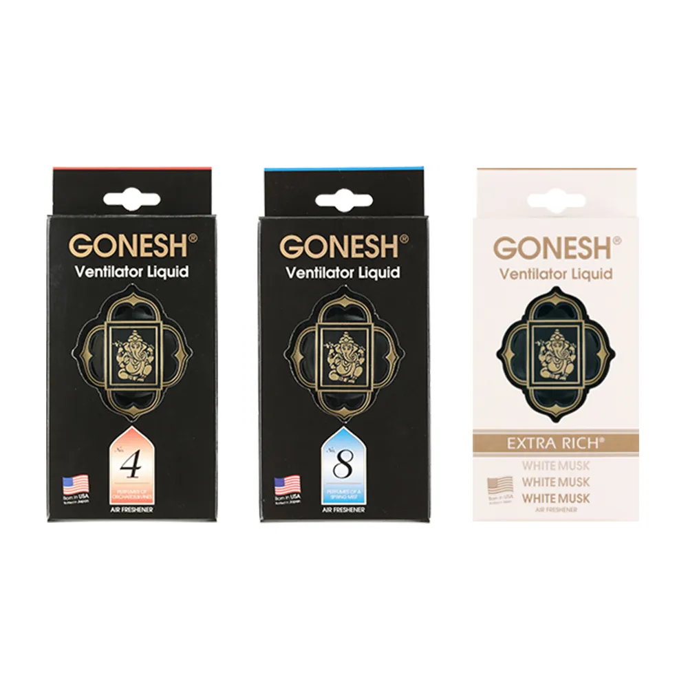 【GONESH】汽車空調出風口專用夾式芳香劑(3款可選 車用香氛夾 車用香氛)