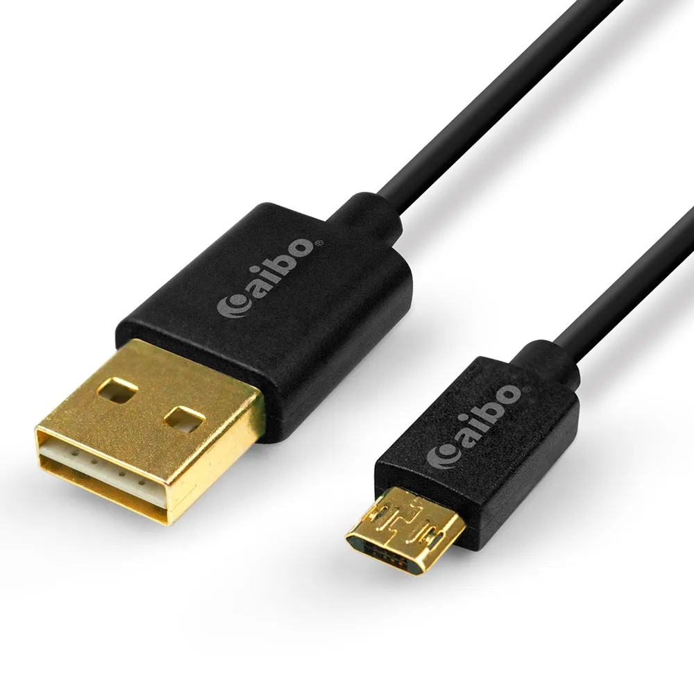 【aibo】正反雙插 Micro USB 急速充電傳輸線(1M)
