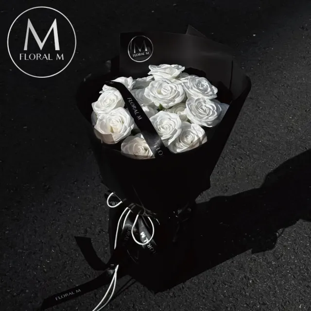 【Floral M】經典的愛小型香水玫瑰花束(情人節花束/告白禮物/求婚花束/鮮花花禮/香水花束/生日花束)
