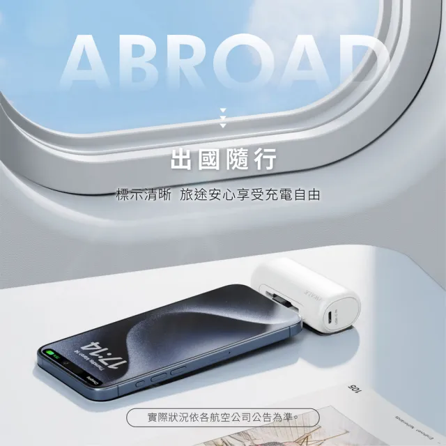 【iWALK】SWITCH 快切直插式行動電源 5500mAh(雙接頭/20W快充/Wh標示/中國CCC認證)