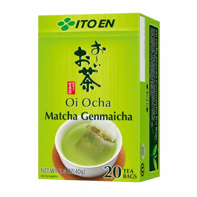 【伊藤園】Oi Ocha綠茶/玄米茶(抹茶入)茶包20入x 5盒