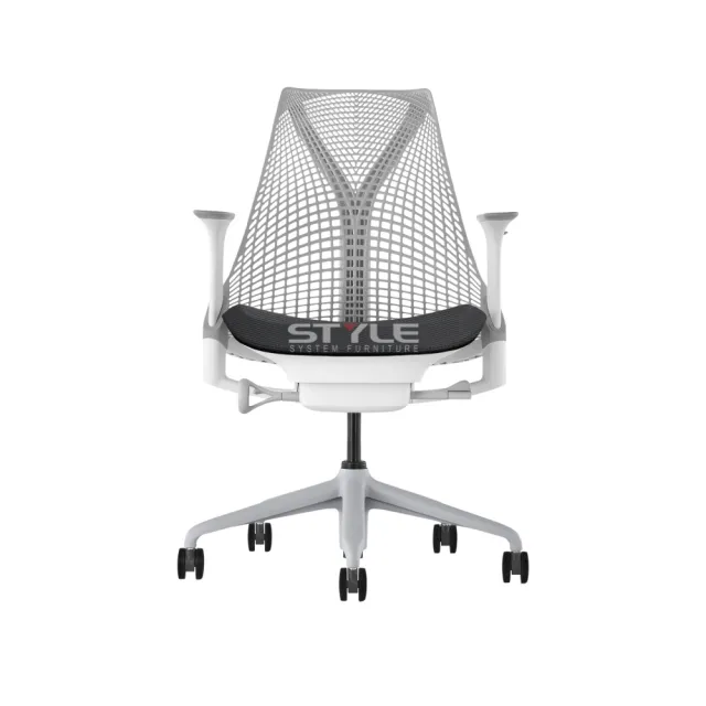 【Herman Miller】Sayl 小資款 - 淺灰背深灰座｜世代家具｜原廠授權代理商(人體工學椅/電腦椅/辦公椅)