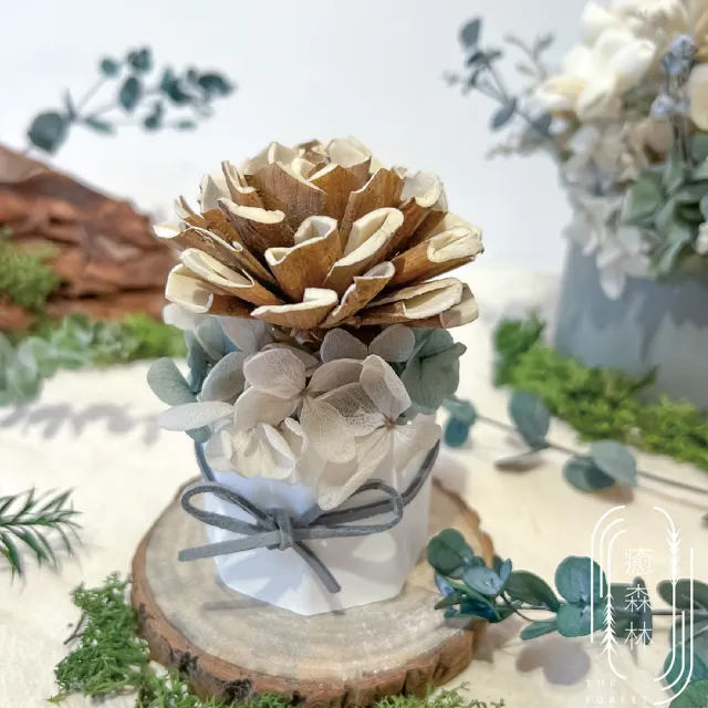 【The Forest 癒森林】六本木の森擴香花贈5ml香氛油(居家香氛/送禮自用/居家擺飾/無火香氛)