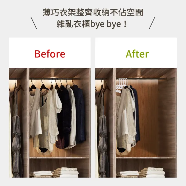 【mo select】100入台灣製究正無痕防滑扁型衣架(mo選/省空間/強韌耐用/乾溼萬用/一體成形/窄領必備)