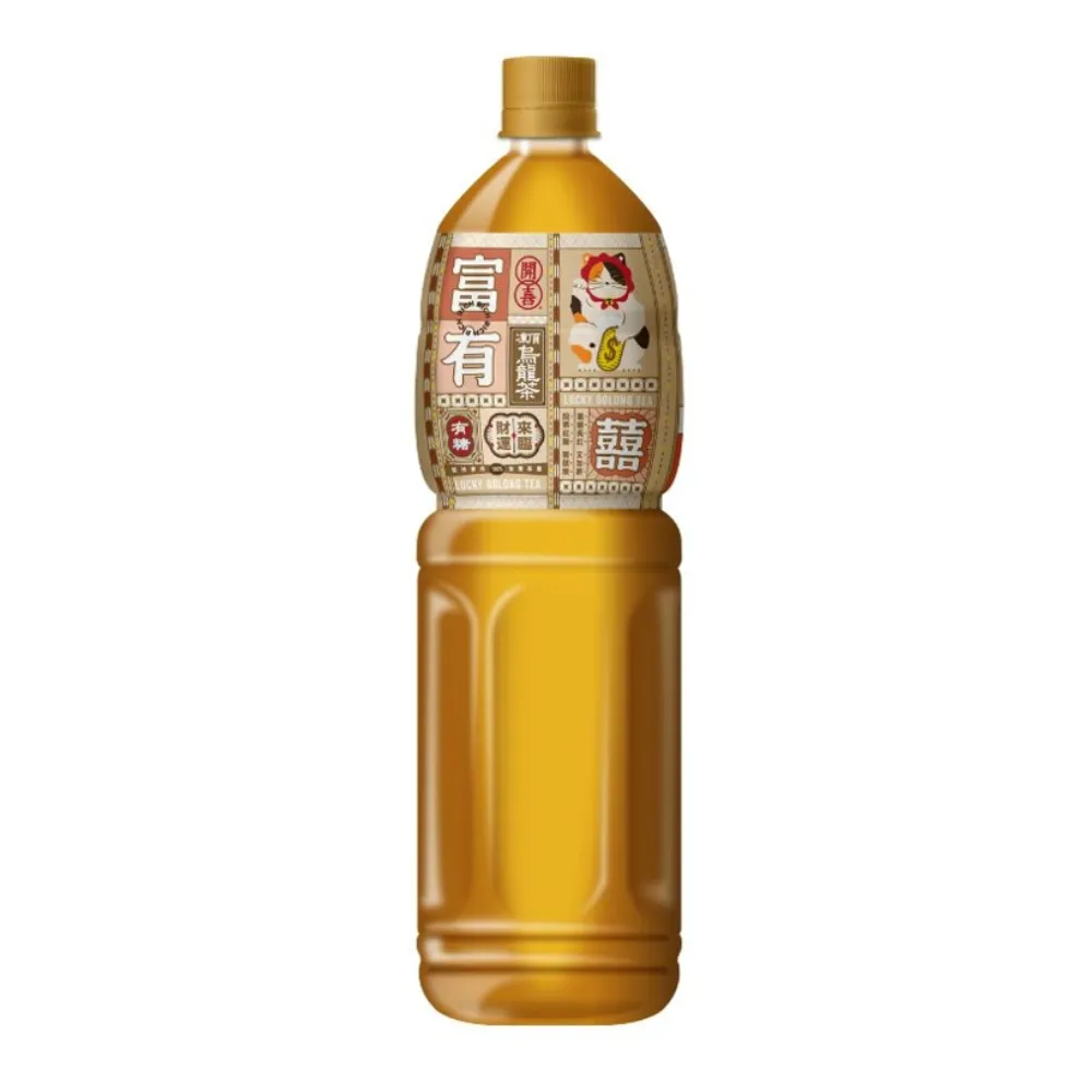 【開喜】凍頂烏龍茶-有糖1500mlx12入/箱(新舊包裝隨機出貨)