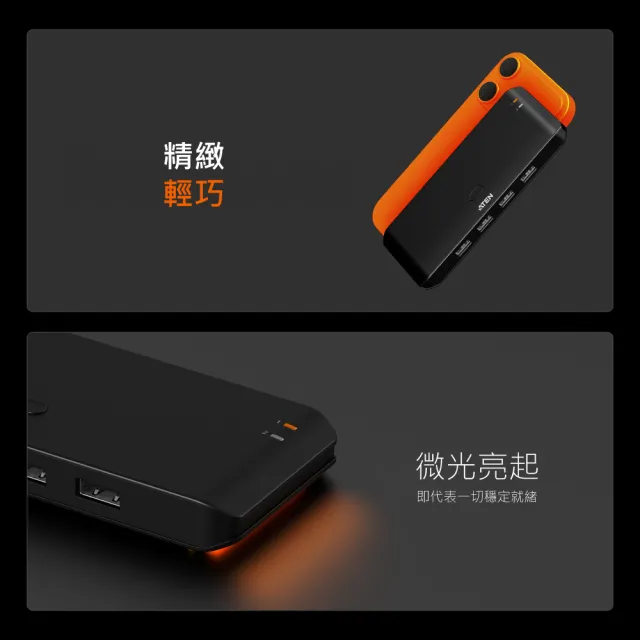 【ATEN】2 x 4 USB 2.0 週邊分享切換器 (US4224)