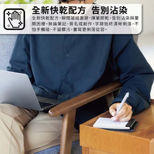 【uni】ZENTO 禪．零重力水性鋼珠筆芯 UBR-Z (0.38/0.5/0.7mm)