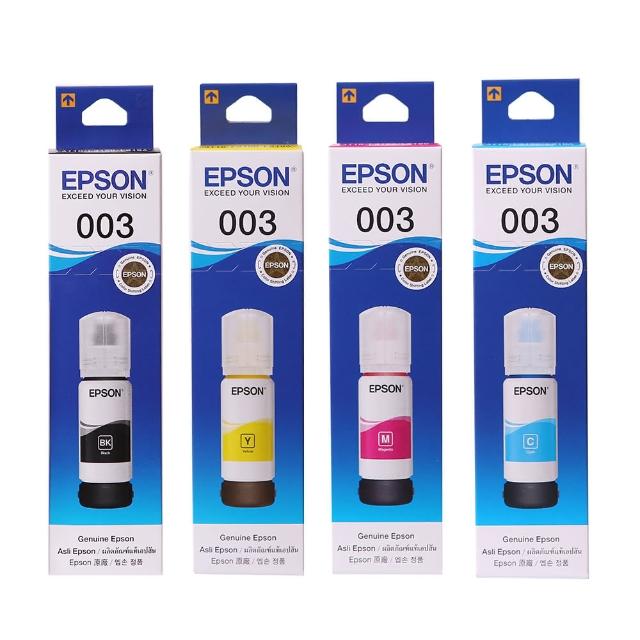 【EPSON】官方直營 1黑3彩★T00V 墨水組(L1210/L3210/L3216/L3550/L3556/L3560/L5290/L5296/L5590L11050)