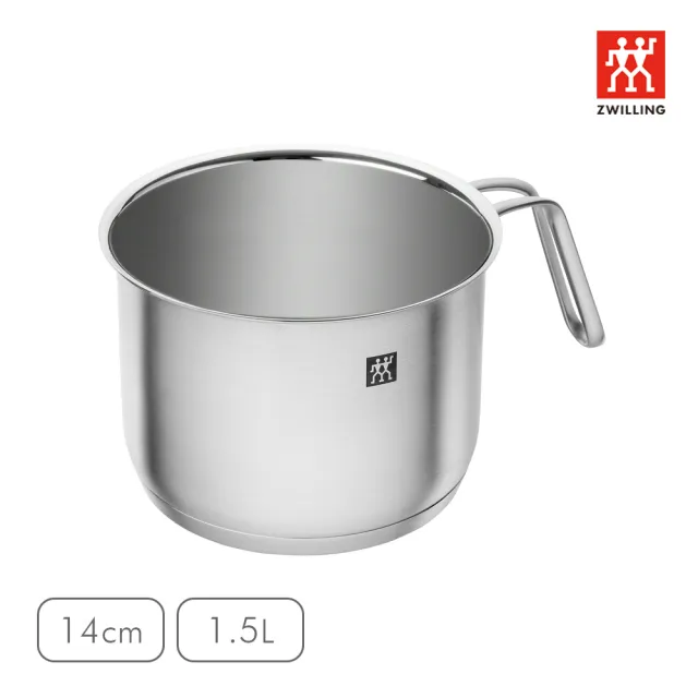 【ZWILLING 德國雙人】PICO 不鏽鋼牛奶鍋14cm/無蓋/1.5L(德國雙人牌集團官方直營)
