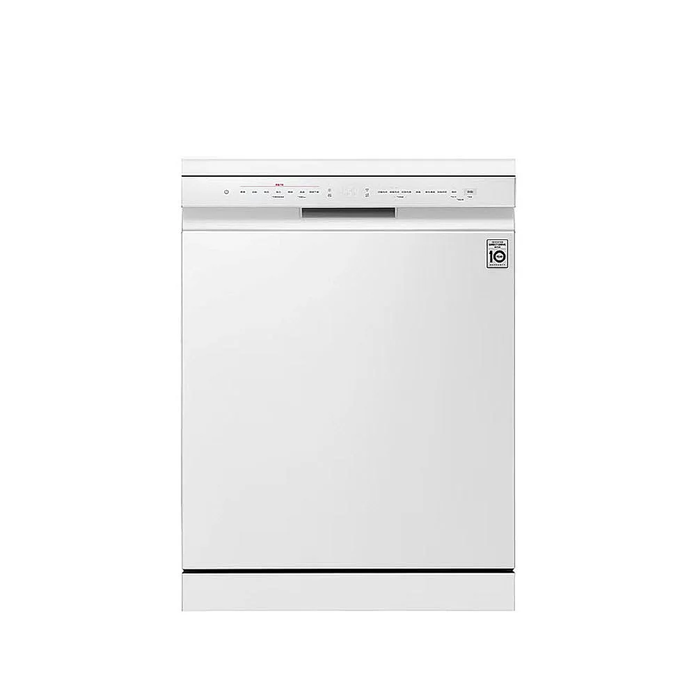 【LG 樂金】14人份 獨立式WiFi蒸氣洗碗機 含免費場勘 | 雲朵白 (DFB533FW)