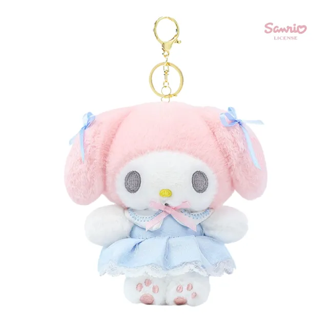 【SANRIO 三麗鷗】雙11 美樂蒂My Melody玩偶吊飾夢幻少女款名牌包吊飾鑰匙閨蜜女友生日禮物聖誕交換禮物