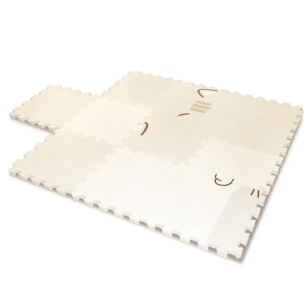 【LOG 樂格】XPE環保無毒巧拼地墊 x10片組-小貓凱奇(每片30x30cm)