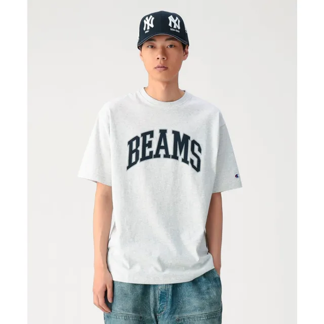 【BEAMS】官方旗艦館 Champion × BEAMS / 別注 男裝 BEAMS Logo T恤