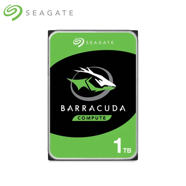 SSD+HDD組合★【希捷】BarraCuda 1TB桌上型硬碟(ST1000DM014)+WD_SN850X 2TB 固態硬碟(速7300MB/s)