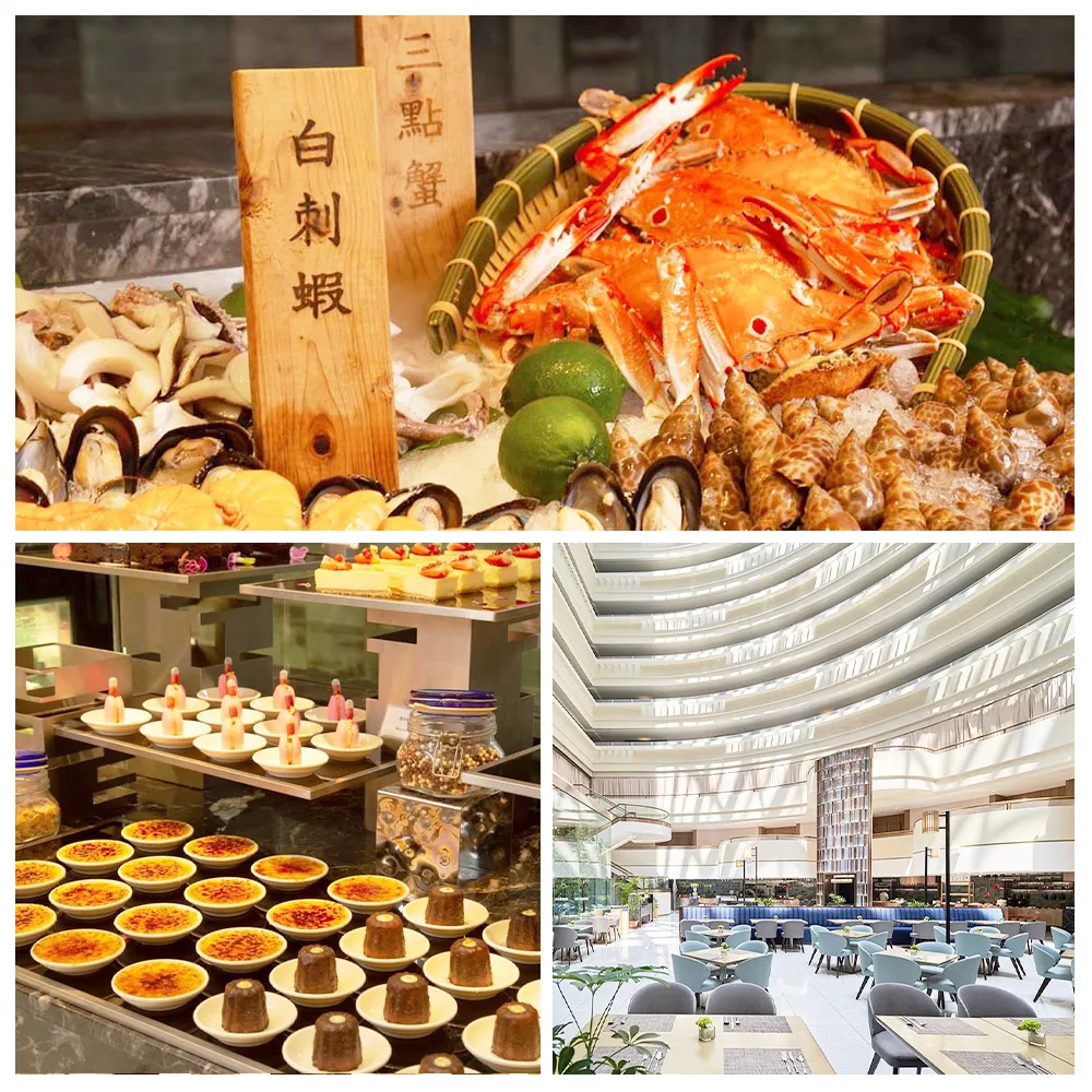 【台北茹曦酒店】披薩免費外帶!SUNNY BUFFET自助式午或晚餐券(假日+200)