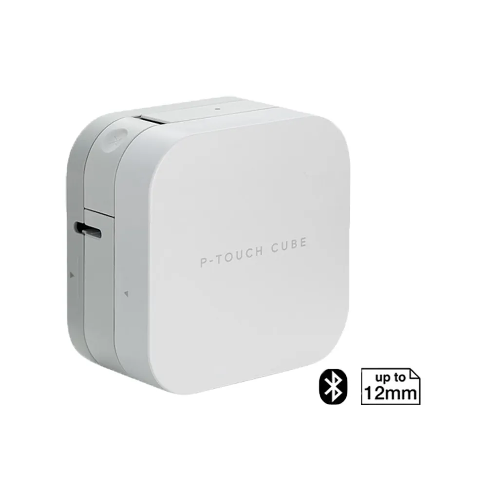 【brother】官方直營 PT-P300BT 智慧藍牙玩美生活標籤機 (適用耗材:TZe系列3.5/6/9/12mm寬度標籤帶)