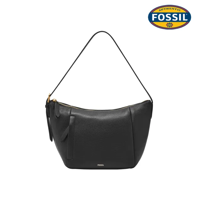 【FOSSIL】Sutton 真皮牛角肩背包 (多色可選)