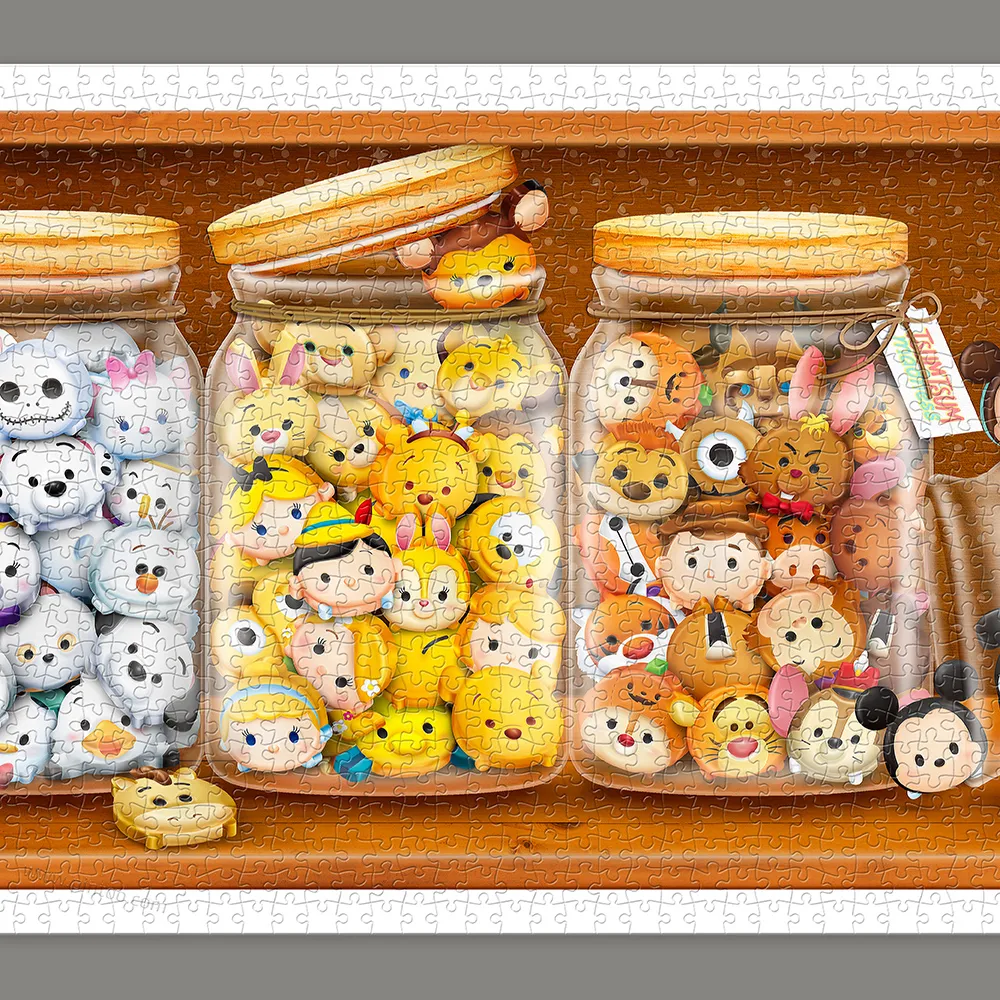 【Pintoo】迪士尼 - Tsum Tsum - 繽紛糖果罐 -拼圖2000片
